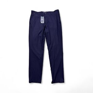 Hugo Boss Essential Performance Trousers Pants 36R Dark Blue NWT Retail $198
